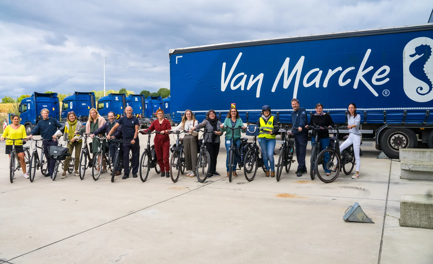 Van Marcke zet ruim 100 werknemers op de fiets via Lease a Bike