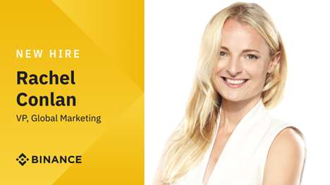 Binance neemt ervaren marketing executive ​ Rachel Conlan aan om wereldwijde marketing te leiden